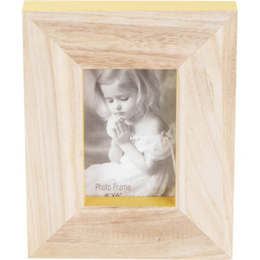 Wood Photo Frame 23cm - Natural Finish