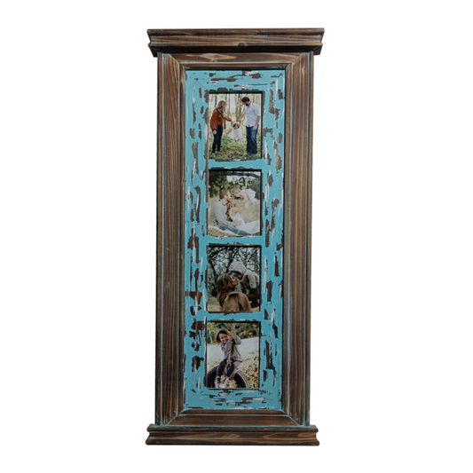 Rustic 4 Collage Photo Frame 101cm