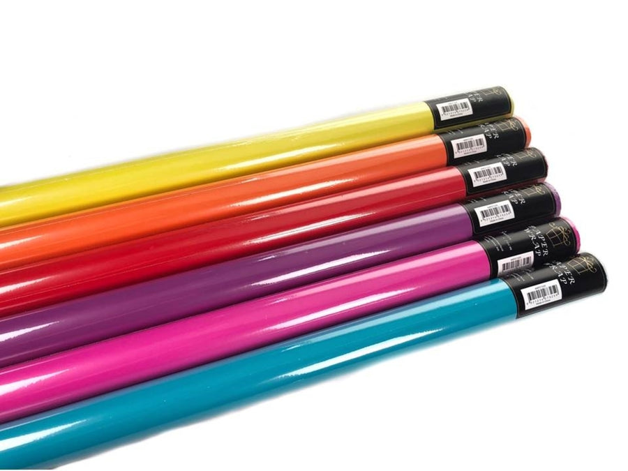 Colour Gift Wrap Core Assort - 50 Rolls, 70cm, Multi Colour, Premium Quality - SuperSaverAU - view 1
