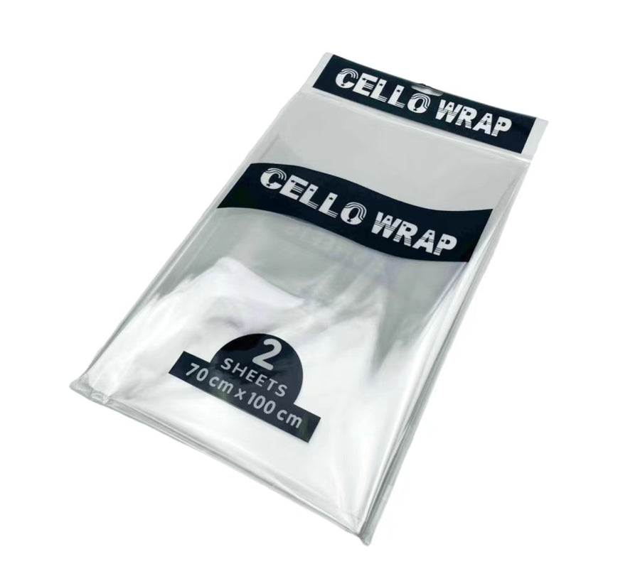 Cellophane Rolls - Multi Colour Cello Sheets 70x100cm, 72 Pack - SuperSaverAU - view 1