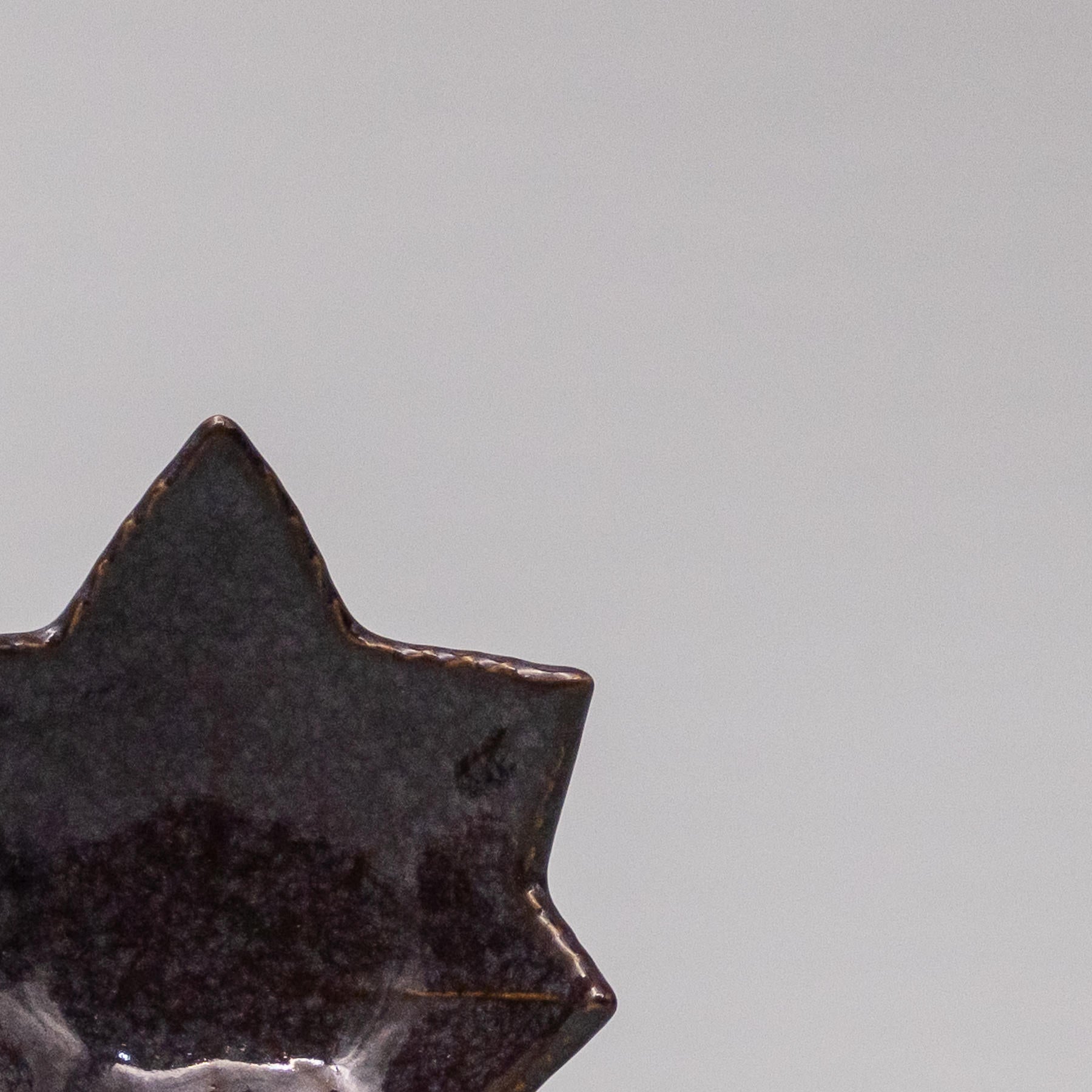 Raisin Maple Leaf 6cm Sauce Dish Japanese Tableware Microwave Dishwasher Safe