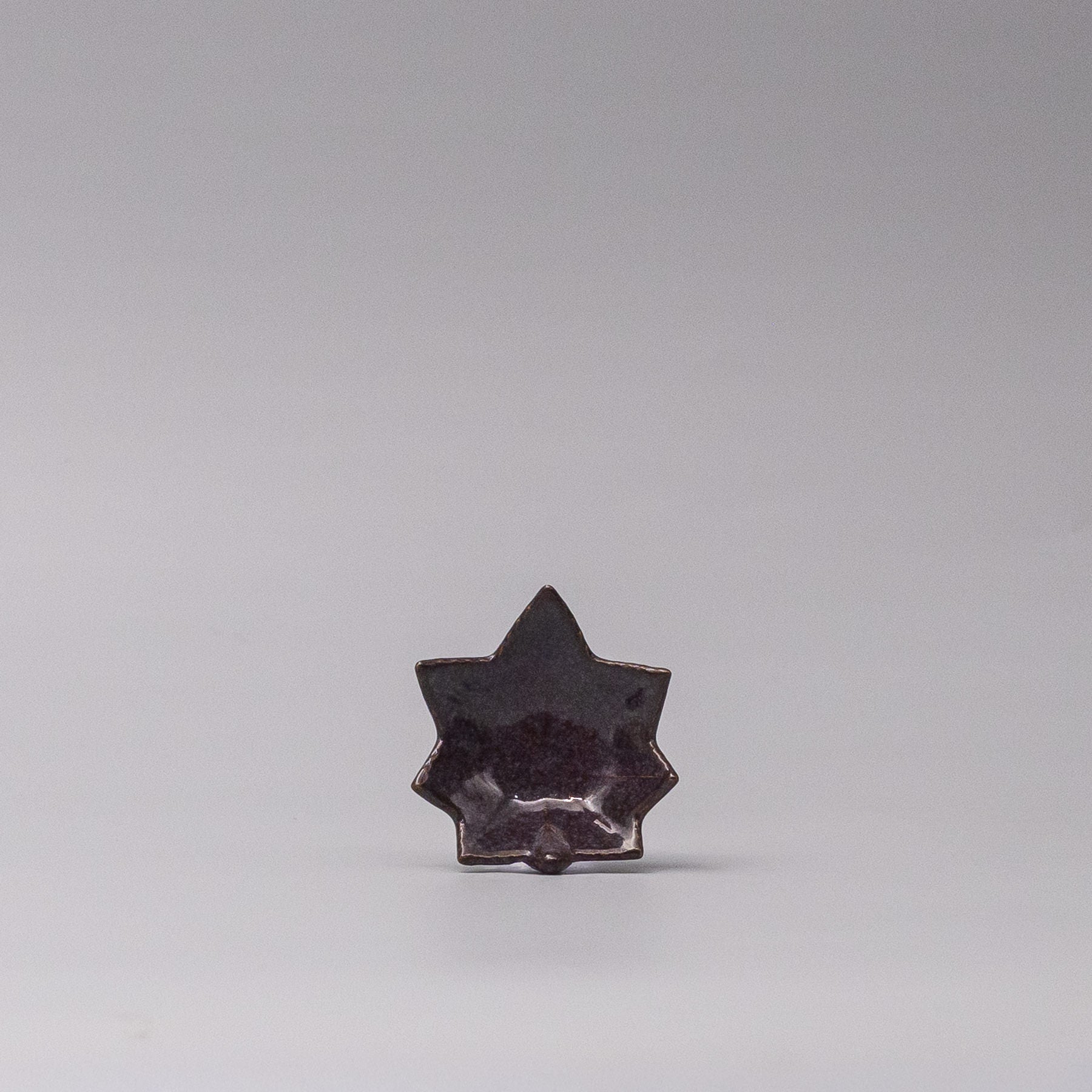 Raisin Maple Leaf 6cm Sauce Dish Japanese Tableware Microwave Dishwasher Safe