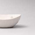 Bowl Oval 20cm White with Grey Dots Design - SuperSaverAU - view 2