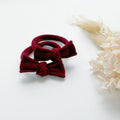 MANGO JELLY Handmade Sky Blue Bows - Metal Free Hair Ties, 4cm, 3 Pairs - SuperSaverAU - view 5