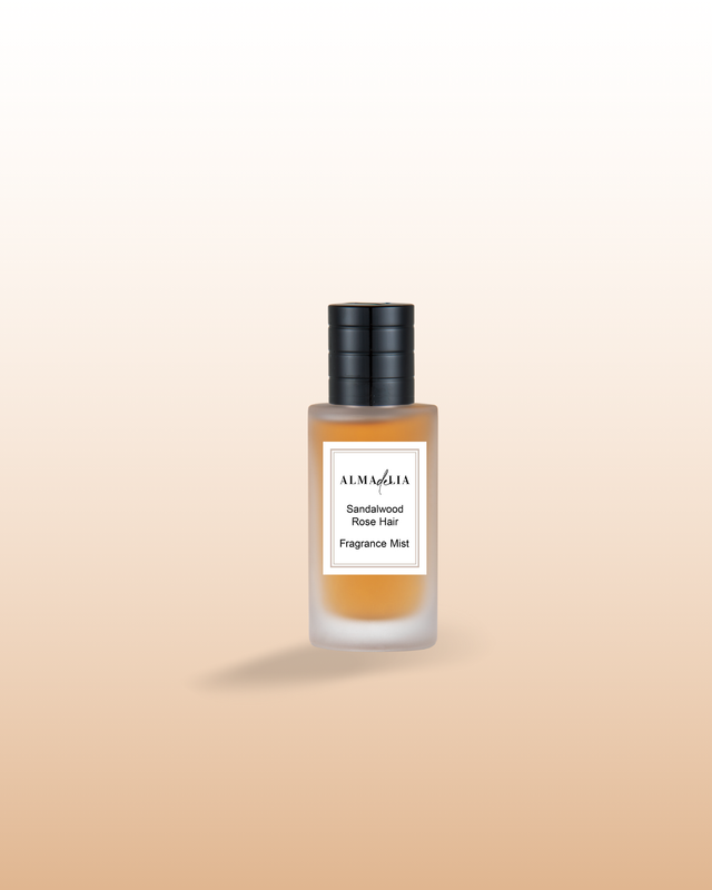 Sandalwood Rose Hair Mist - Travel Size Hydrating Fragrance