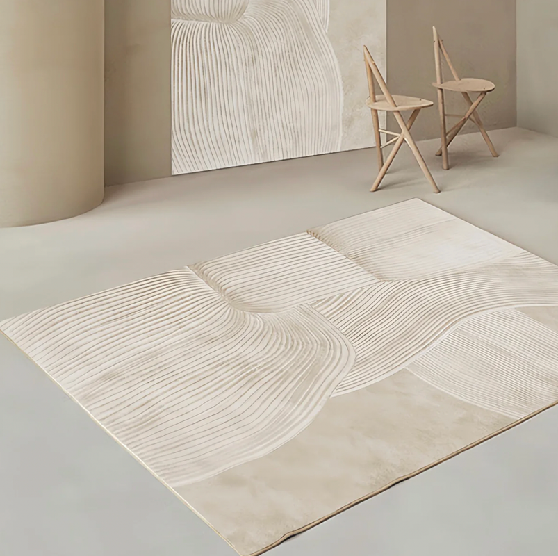 Wabi-Sabi Imitation Cashmere Rug 200cm x 300cm - Tranquil Harmony Design - SuperSaverAU - view 1