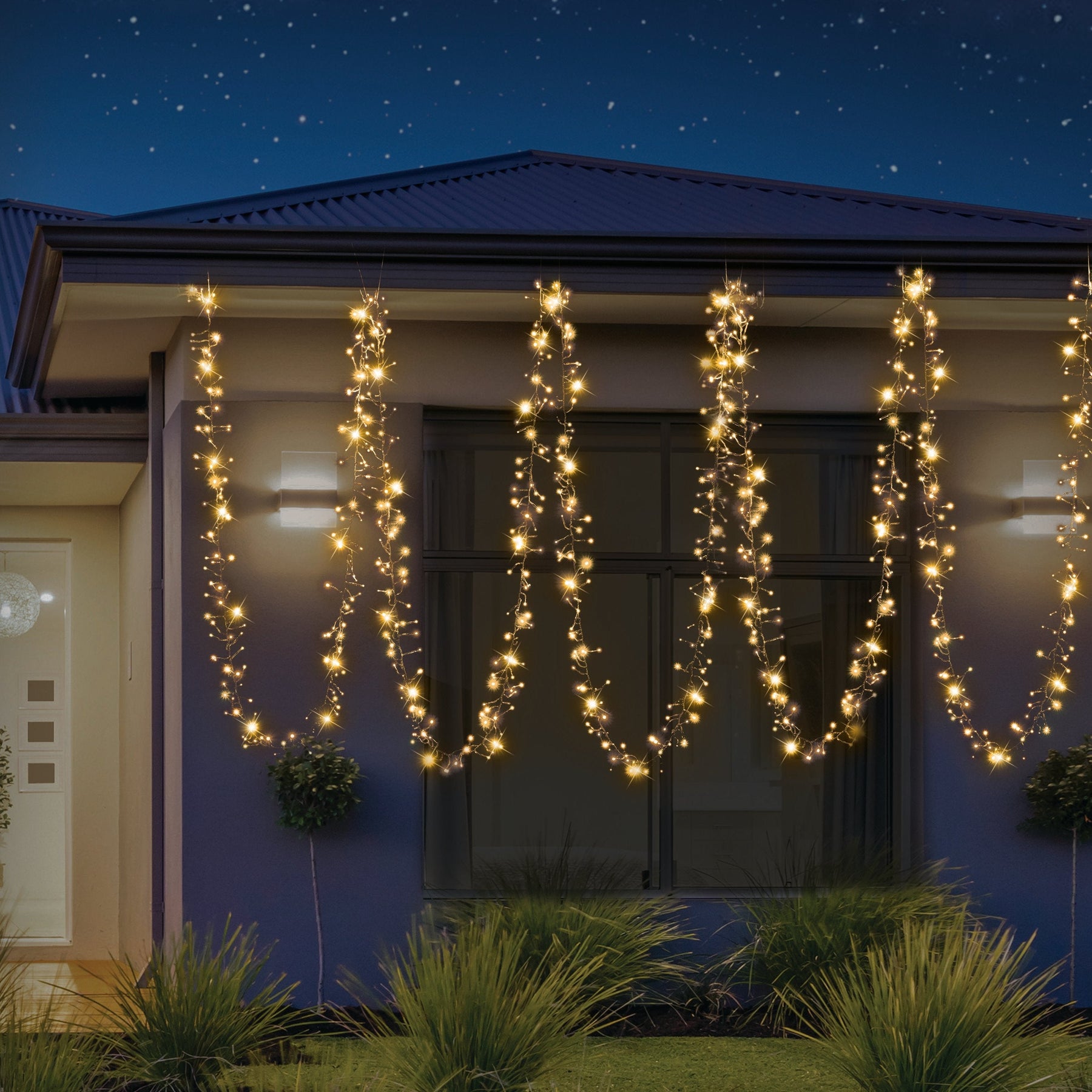 Cluster Lights 2000 LEDs available in 3 Colors - Multicolor - SuperSaverAU - view 6