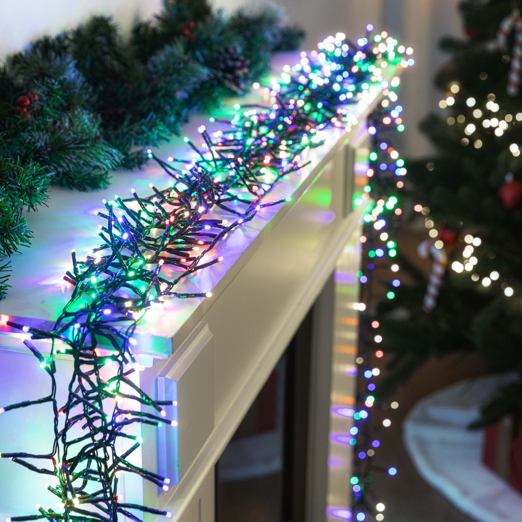 Cluster Lights 720 LEDs available in 6 Color Options - Cool White - SuperSaverAU - view 3