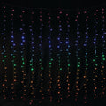 LED Curtain Lights Rainbow Color available in 2 sizes - 1.8 meter - SuperSaverAU - view 1