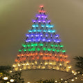 LED Christmas Tree Rainbow Wall Net Lights - SuperSaverAU - view 3