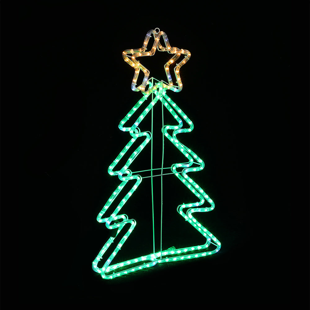 LED Ropelight 3D Tree Cool Twinkle Lights - SuperSaverAU - view 1