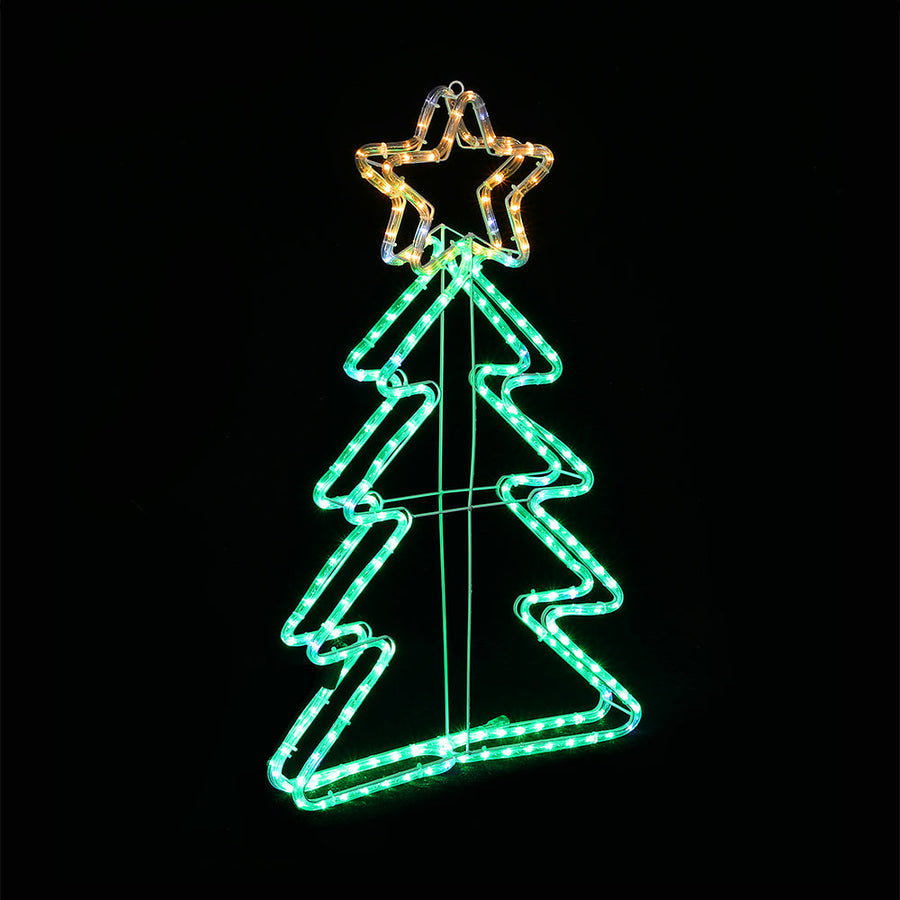 LED Ropelight 3D Tree Cool Twinkle Lights - SuperSaverAU - view 1