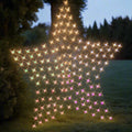 Solar 150 LED Star Net – Rainbow Color 150cm - SuperSaverAU - view 2