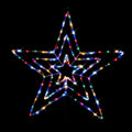 Solar LED Tubelight 3D Star Flash Multi - SuperSaverAU - view 2