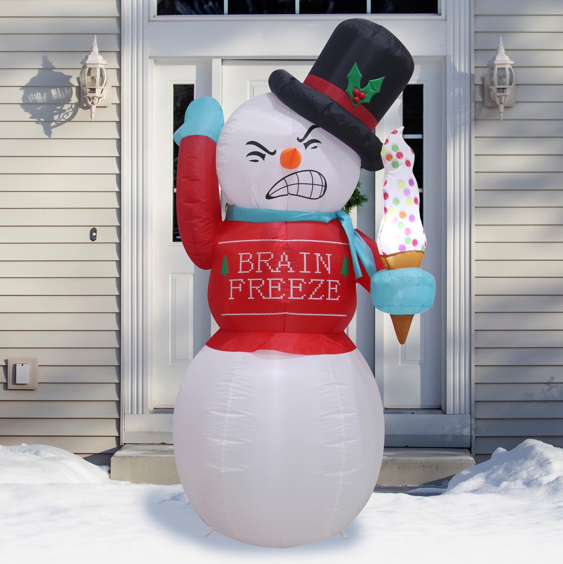 Airpower Shaking Freeze Snowman 180cm - SuperSaverAU - view 1