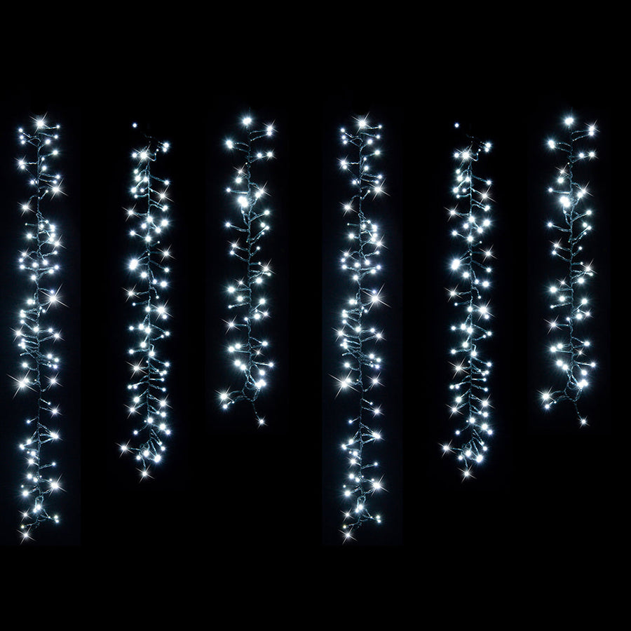 Solar 480 LED Cluster Chain Lights available in 2 Colors - Multicolor - SuperSaverAU - view 1