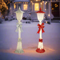 LED Glitter Street Lamp 120cm Twinkle available in 2 Colors - Silver - SuperSaverAU - view 1