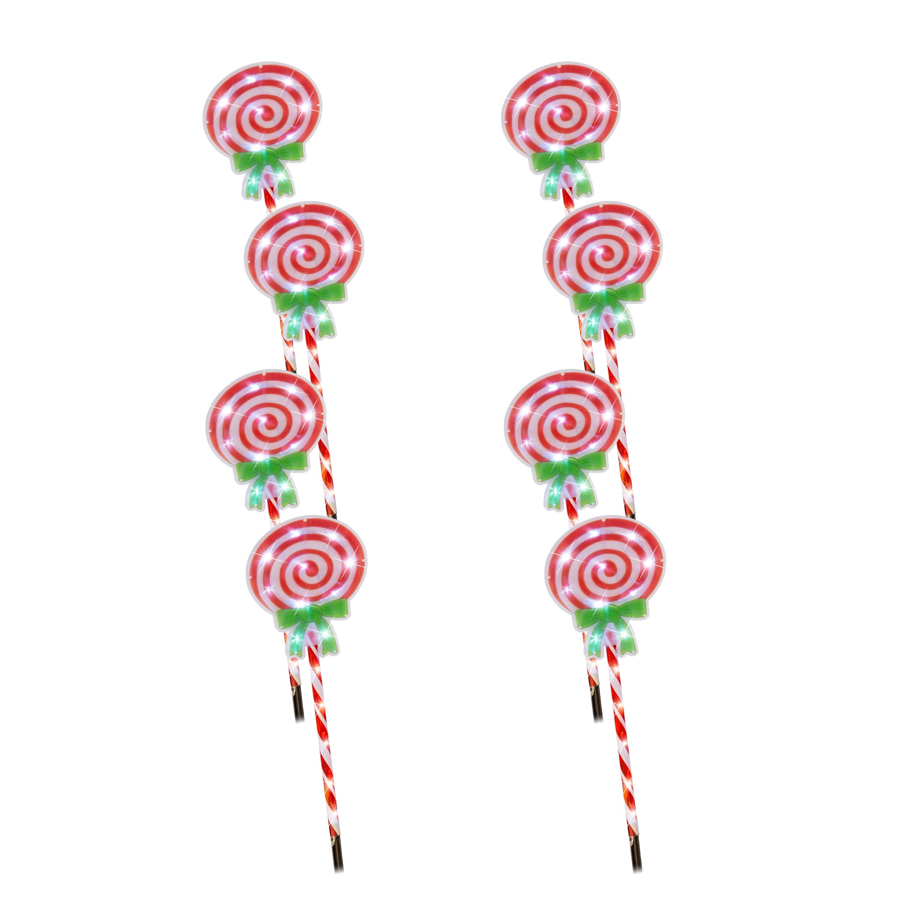 LED Candy Lollipop Path Lights 4pk - SuperSaverAU - view 1