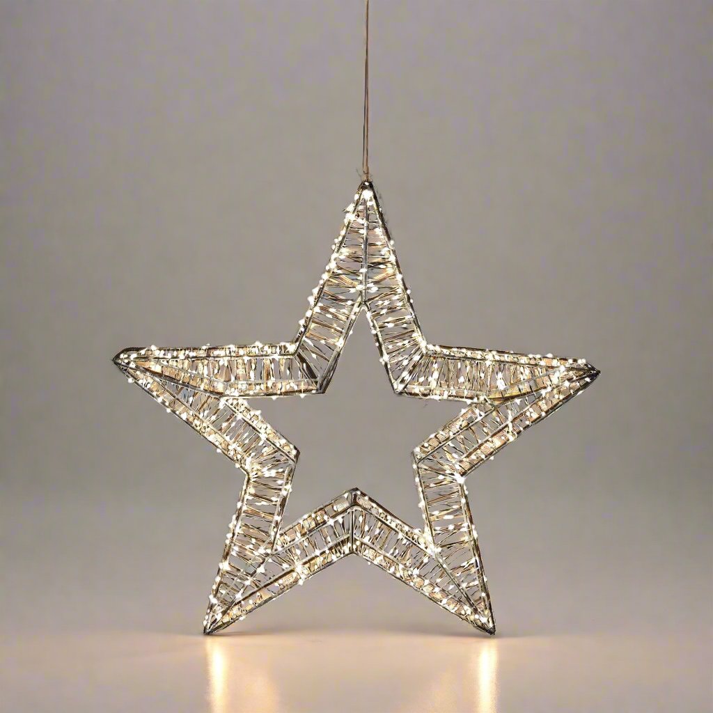 LED Starry Gold 3D Star – 50cm - SuperSaverAU - view 2