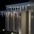 LED Icicle Tube Lights 24-Pack Available in 2 Colors - White - SuperSaverAU - view 2