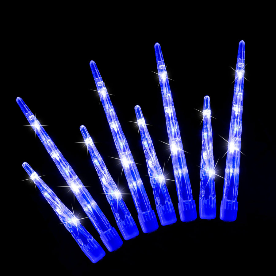 LED Icicle Tube Lights 24-Pack Available in 2 Colors - White - SuperSaverAU - view 1
