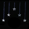LED Infinity Stars Curtain Lights avaiable in 2 Colors - Warm White - SuperSaverAU - view 4