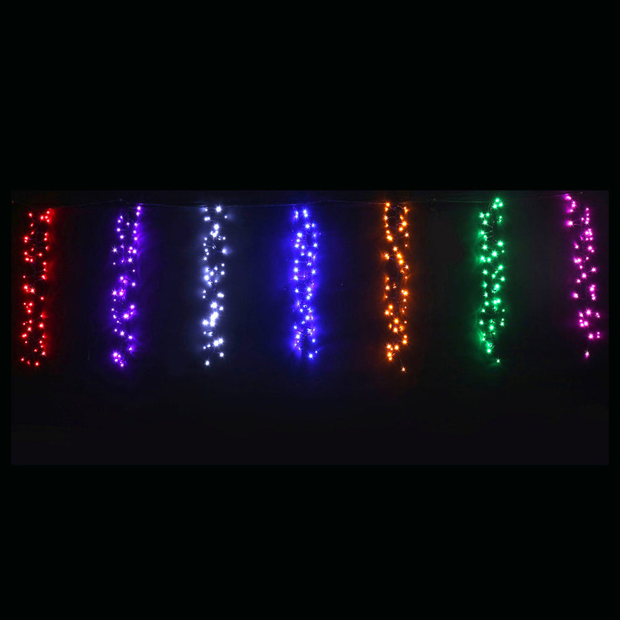 LED Rainbow Cluster Strand Lights Digital - SuperSaverAU - view 1