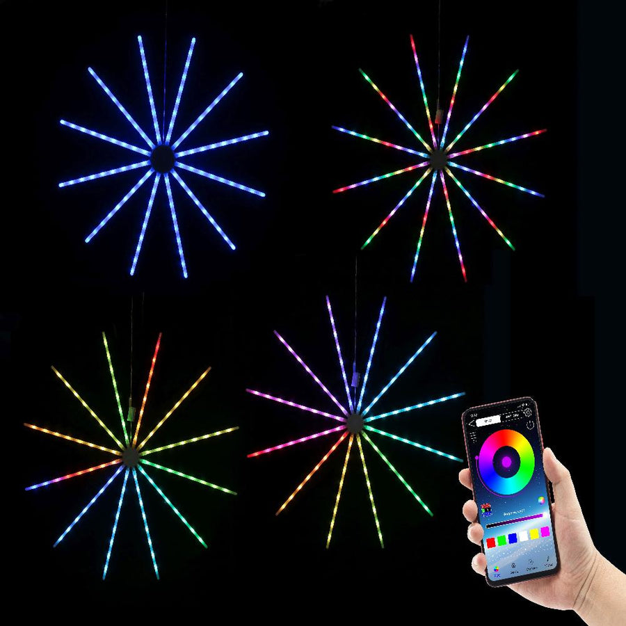 App Controlled LED Lightshow Spinner 60cm - SuperSaverAU - view 1