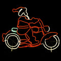 LED Flexi Strip Santa Motorbike Flash - SuperSaverAU - view 1