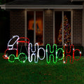 LED Ropelight HoHoHo Train Twinkle Lights - SuperSaverAU - view 2