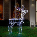 LED Twinkling Standing Reindeer – 110cm available in 2 Colors - Multicolor - SuperSaverAU - view 2