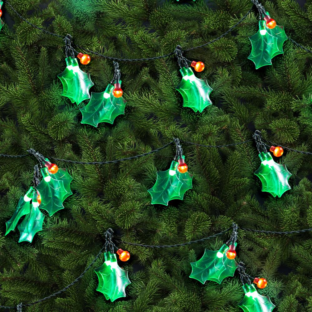 40 Pack LED Holly Lights - SuperSaverAU - view 2
