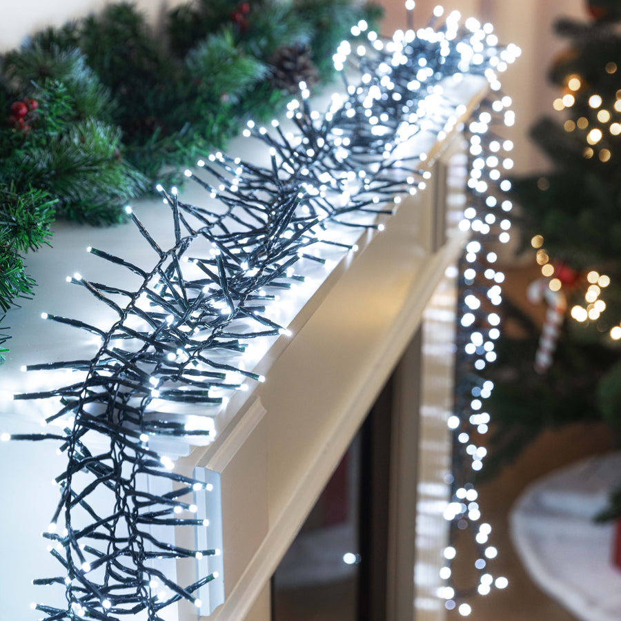 Cluster Lights 720 LEDs available in 6 Color Options - White-Warm - SuperSaverAU - view 1