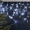 Battery Operated 300 LED Timer Icicle Lights – 11.8m x 48cm, available in 2 Colors - Multicolor - SuperSaverAU - view 1