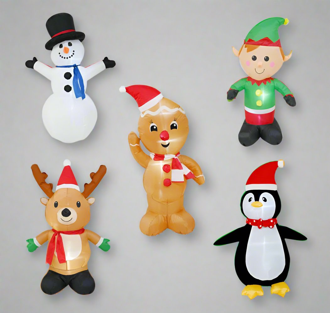Airpower Christmas Character 120cm Assorted - Reindeer - SuperSaverAU - view 1