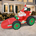 Airpower Santa Race Car 225cm - SuperSaverAU - view 1