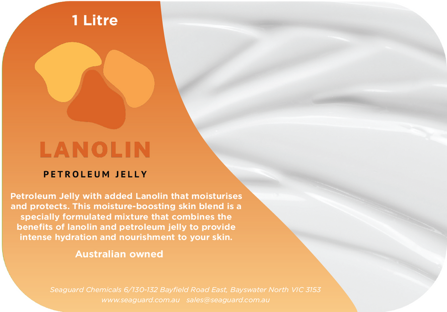 Petroleum jelly with added Lanolin 1 litre - SuperSaverAU - view 1