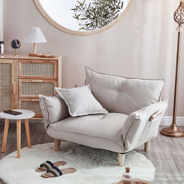 NNEOBA Convertible Sofa Couch with Adjustable Backrest - SuperSaverAU - view 3