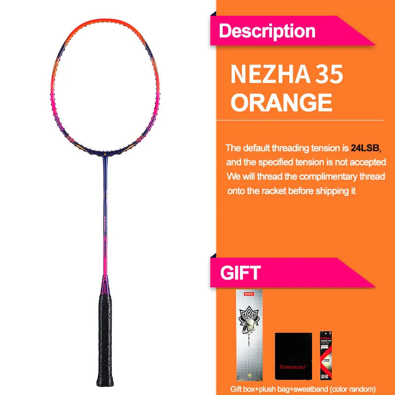 NNEOBA Professional Badminton Racket Super Light - SuperSaverAU - view 6