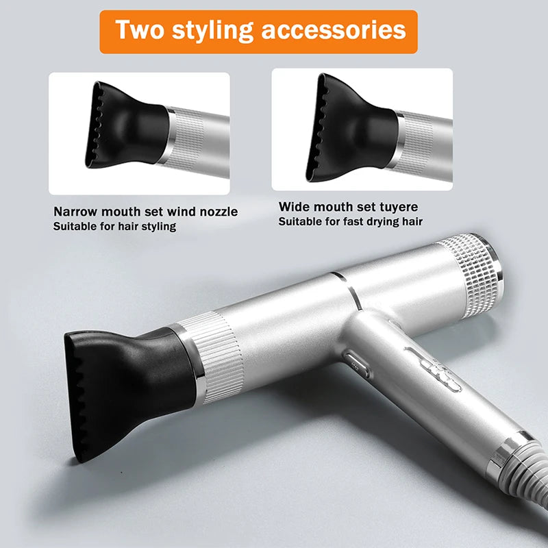 NNEOBA Strong Wind Hair Dryer with Blue Light & Anion Technology - SuperSaverAU - view 2