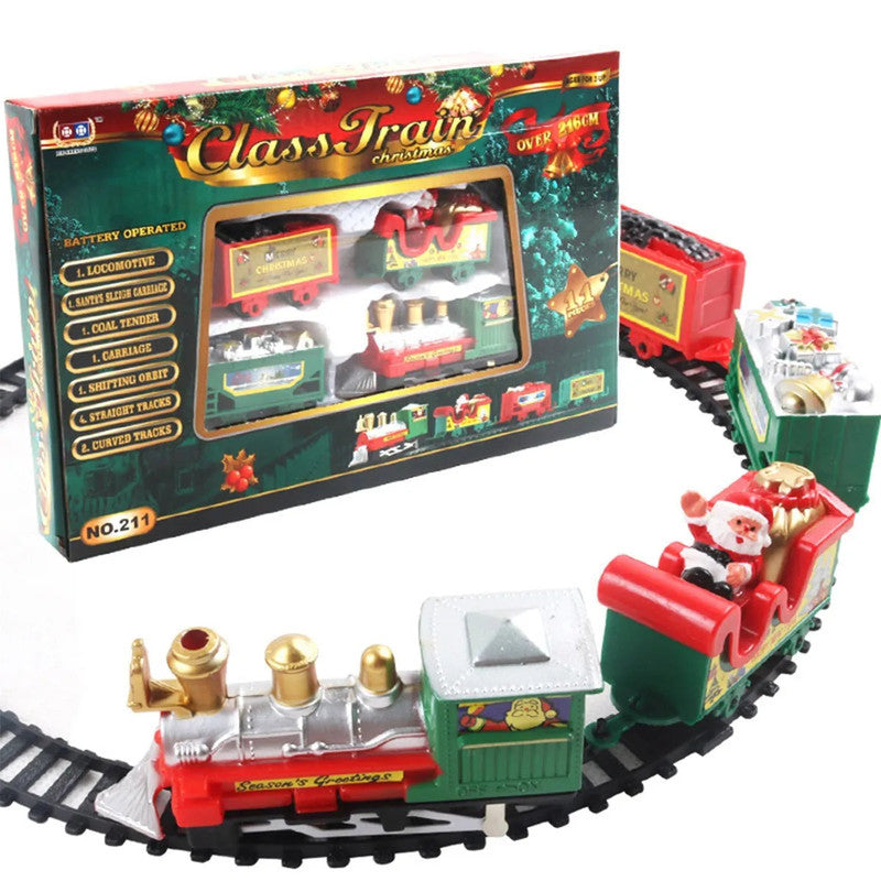 Realistic Christmas Electric Train Set - SuperSaverAU - view 1