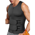 NNEOBA Body Shaper Waist Trainer Sauna Vest XXL Double Belt - SuperSaverAU - view 2