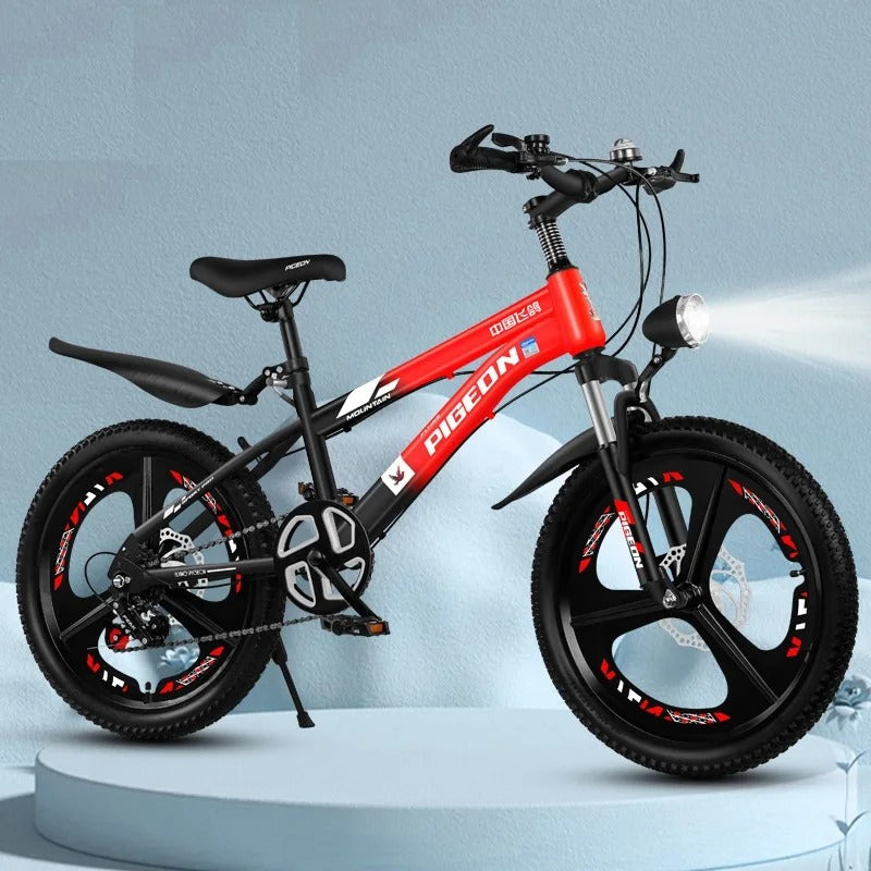 NNEOBA Children's Mountain Bike with Shock Absorption - SuperSaverAU - view 3