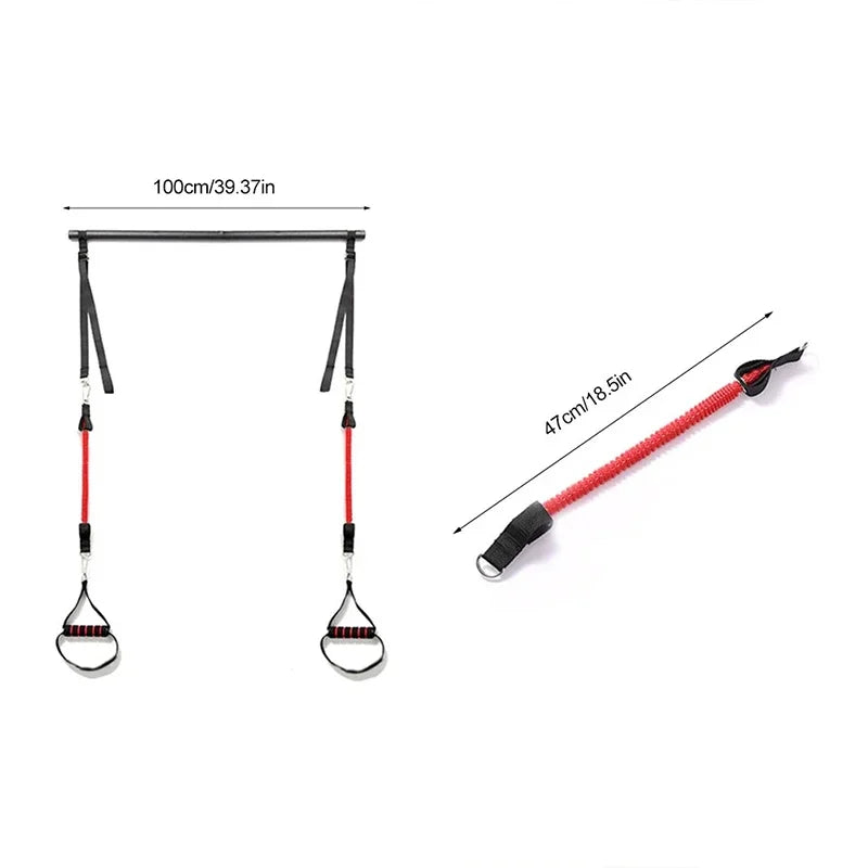 NNEOBA Yoga Resistance Bands Pilates Stick - SuperSaverAU - view 2
