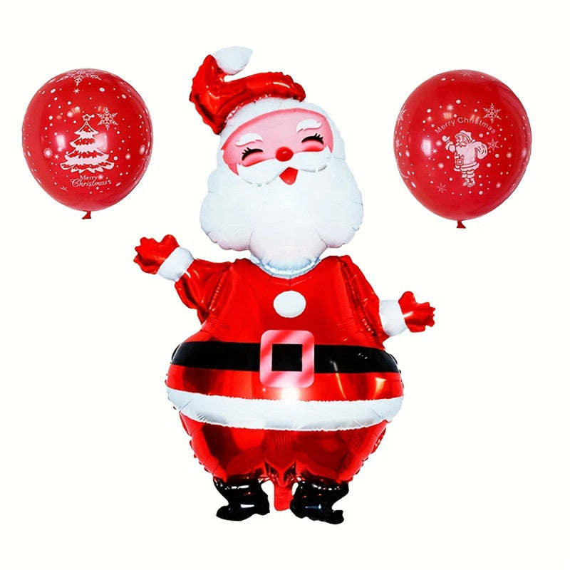 Large Santa Claus Aluminum Foil Balloon - SuperSaverAU - view 1