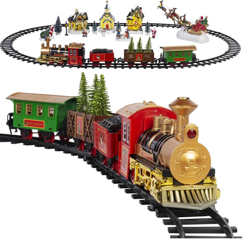 NNEOBA Christmas Village Train Set - SuperSaverAU - view 1