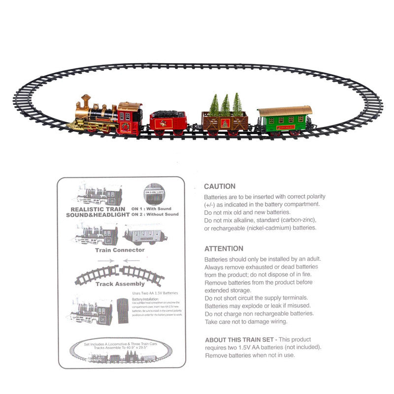 NNEOBA Christmas Village Train Set - SuperSaverAU - view 2