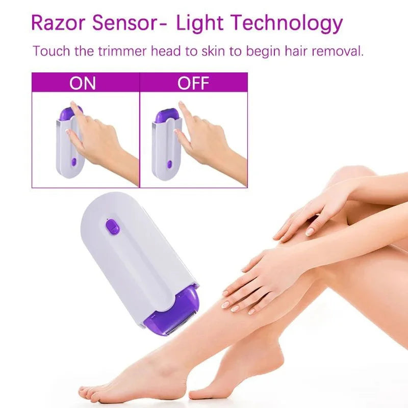 NNEOBA Painless Laser Touch Epilator Kit - SuperSaverAU - view 3