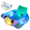 NNEOBA Light-up Inflatable Pool Float Chair 120x120cm with LED Lights - SuperSaverAU - view 4
