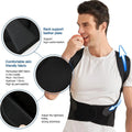 NNEOBA Back Brace Posture Corrector for Men - Adjustable Full Back Support - SuperSaverAU - view 4
